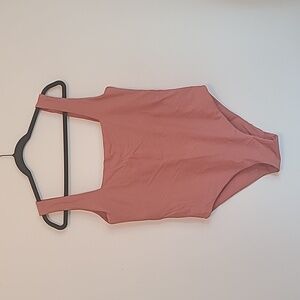 Saint Somebody Square Neck Underwire One Piece Swimsuit Size 12